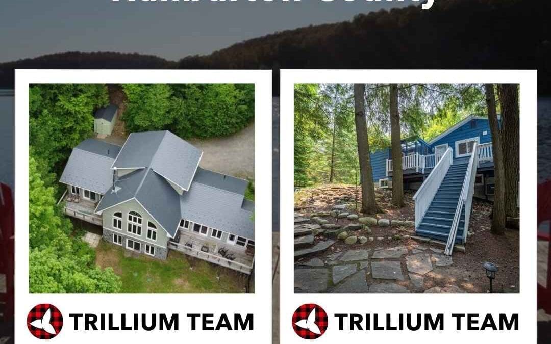 Waterfront Luxury in Haliburton County- Two Prime Properties